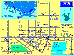 石垣島市内マップ